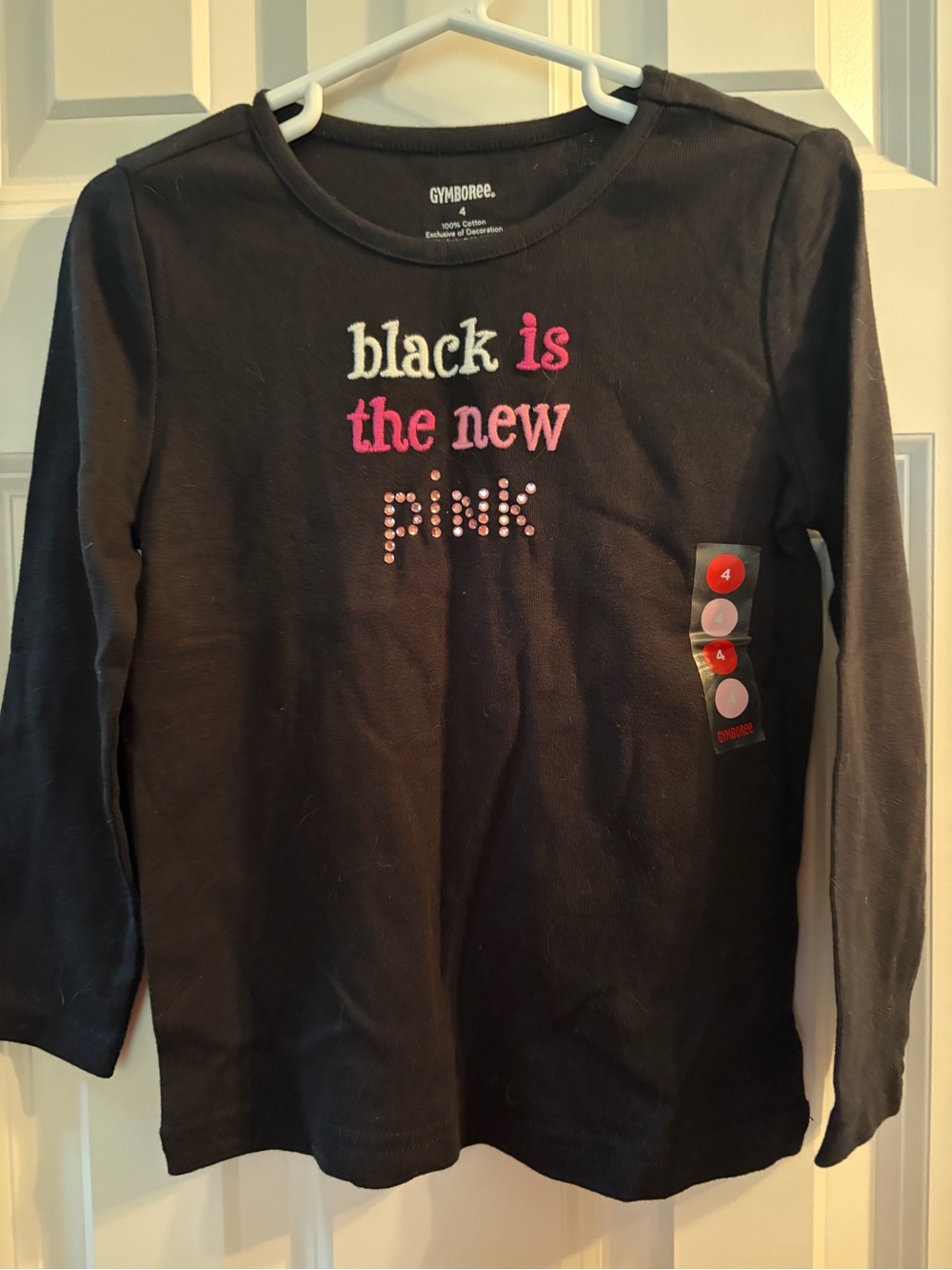 Vintage Gymboree Black Long-Sleeve Tee  4